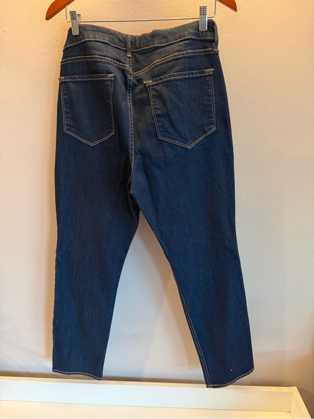 Old Navy Indigo Women’s Straight-Leg Jeans - Picture 3 of 3